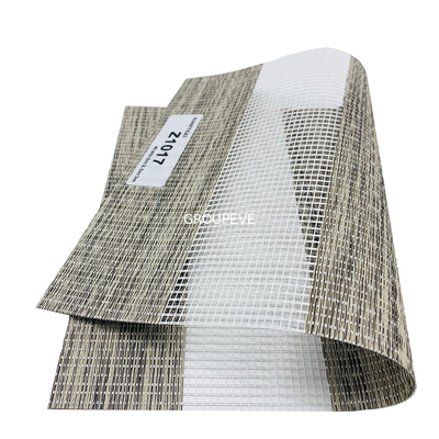 주문 커피 바 설명서 자동화된 듀얼 롤러 얼룩말 블라인드 구성 50*75mm 65*100mm 온라인 제조