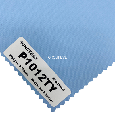 홈 장식 270gsm 다채로운 은 뒷면 블랙아웃 롤러 블라인드 천