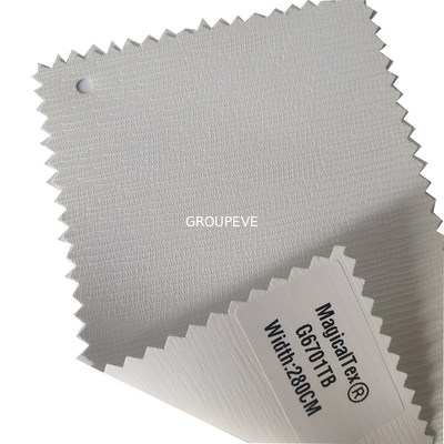 주문 로마 베니스 롤러 창 덮개 암막 직물 350gsm 온라인 제조