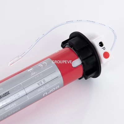 주문 저소음 큰 토크 35 밀리미터 관모양 블라인드 모터 110V-230V 온라인 제조