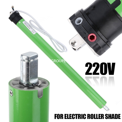 주문 안쪽 외부 25 밀리미터 스마트 홈 블라인드 튜블러 모터 220V 15rpm 온라인 제조