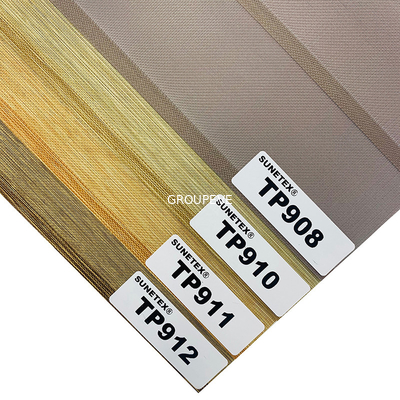 소등 소등 얼룩말 블라인드 구성 샹그릴라 창문 삼중 층 롤러 블라인드 구성