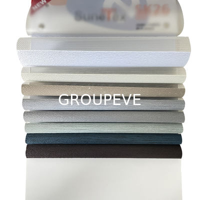 제브라 블랙아웃 홈 톱 롤러 블라인드 및 직물 창문 덮개