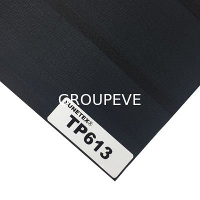 100% 폴리에스터 블랙아웃 샴글라 롤러 블라인드 천 3m 너비