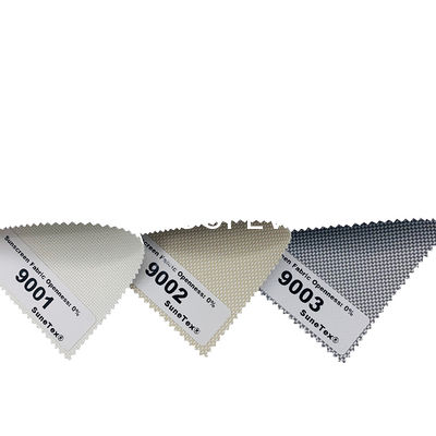 블랙아웃 자외선 차단제 롤러 블라인드 직물 방화성 0% 개방성