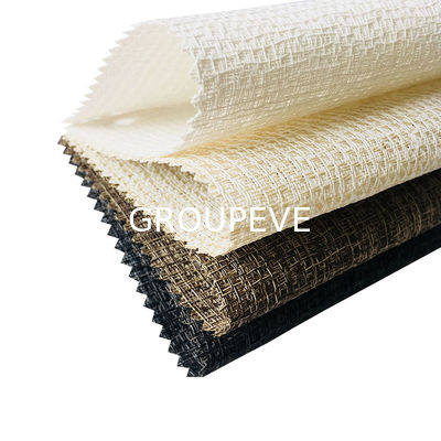 폴리에스터 PVC 자외선 차단제 자카드 수평 롤러 블라인드 커튼 천