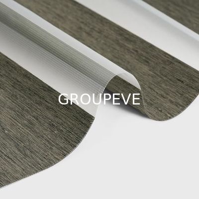 고품질 3m 너비 투명 듀오 롤러업 블라인드 가옥 장식용 천