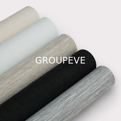 주문 360GSM 2.5M/3M Width Horizontal Polyester Roller Blinds Fabric for French Window 온라인 제조