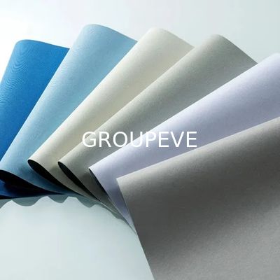 주문 Plain Water Proof High Flatness 380GSM 3M Width Polyester Roller Blinds Fabric for French Window 온라인 제조