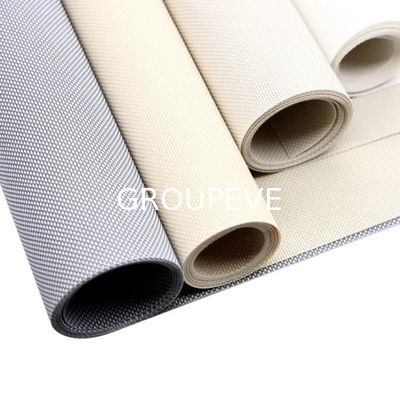 주문 Eco-Friendly 385GSM Polyester PVC Sunscreen Roller Blind Fabric with 2/2.5/3m Width 온라인 제조