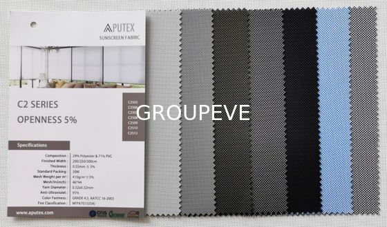 좋은 가격 중국에서 고품질의 자외선 차단 롤러 블라인드 천 온라인으로