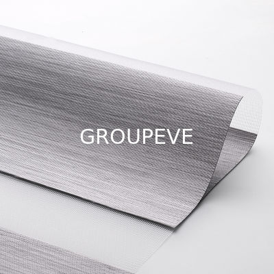 좋은 가격 425GSM Double Day and Night Customizable Color Zebra Blinds Fabric for French Window 온라인으로