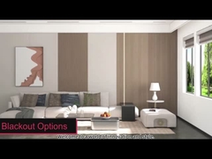 100 반 흑색 자외선 차단제 제브라 천 창 장막 색조 흑색 천