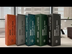 100% 흑색 백색 코팅 롤러 블라인드 창문 블라인드 천