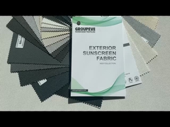71% PVC 29% 유리섬유 방수 자외선 차단제 롤러 쉐이더 천 F1900 수평